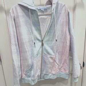 Rainbow Allie Sweatshirt Zip Up Hoodie